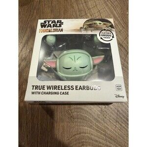 Star Wars Mandalorian True Wireless Earbuds Flip The Faces NIP